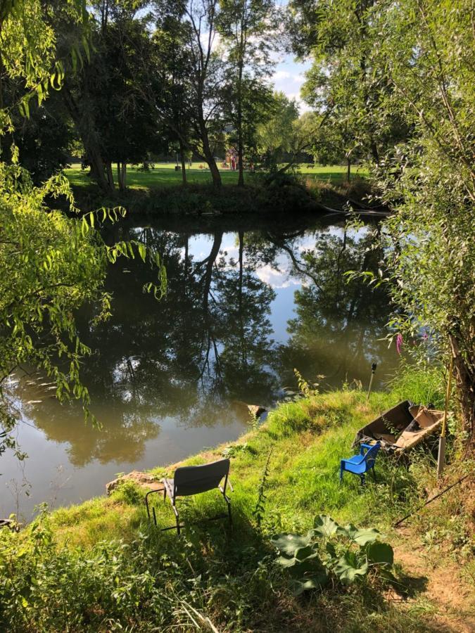 Tiny House Detente Nature La Maison Du Pecheur Pulligny المظهر الخارجي الصورة